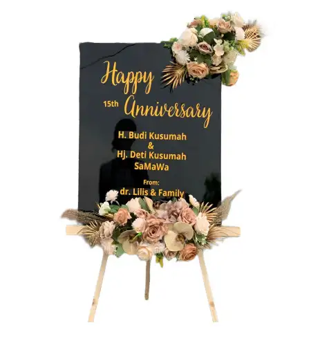 Papan Bunga Akrilik Bombana