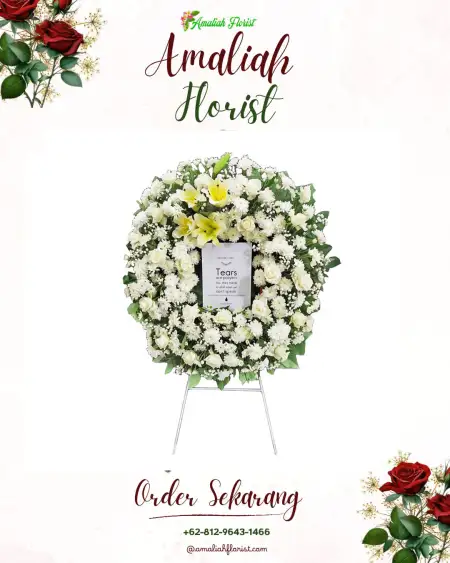 Krans Bunga Duka Bombana